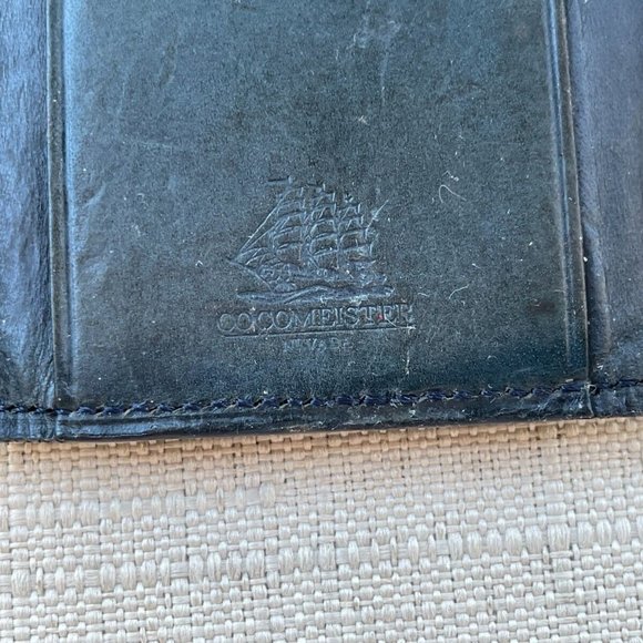 Cocomeister Signature Key Chain Black Leather Key Holder Bag Trifold Key Fob - Picture 10 of 10